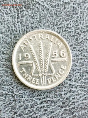 3 пенса Австралия 1956 года (серебро). До 22:00 23.01.19 - 6D10C06F-C3D8-4002-96E9-2EF7DC6273D4