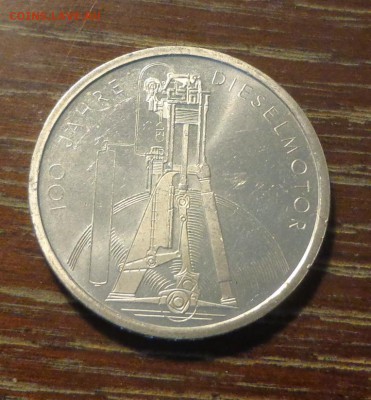 ФРГ - 10 марок 100 л Дизельному двигателю до 25.01, 22.00 - ФРГ 10 марок 100 л дизельному двигателю_2.JPG