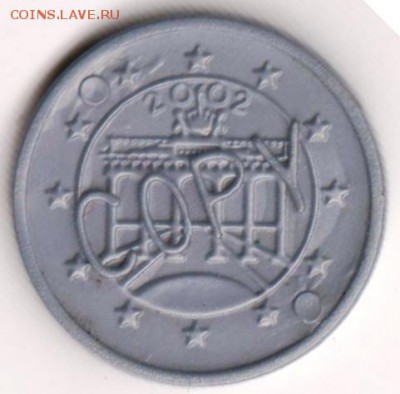 Cувенир COPY 10 евроцентов 2002  г. до 24.00 25.01.19 г. - 032