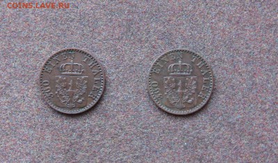 1 пфениг 1863А и 1864А - IMG_0016.JPG