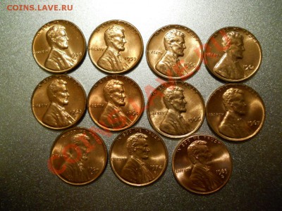 ЦЕНТЫ США В UNC с 1958 по 1985!!! 11 разных монет + бонус! - DSCN2159.JPG
