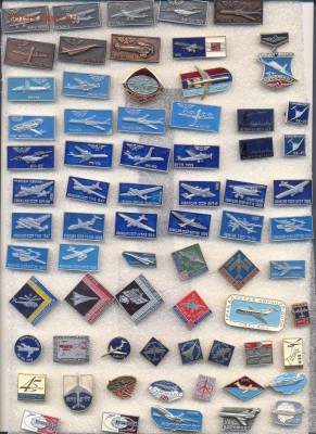 Значки Самолеты ФИКС 20р. до ухода в архив - 1