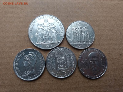 Юбилейные 1 и 5 франков Франция 1989-1996 ФИКС до 22.01 - IMG_20190119_150216174