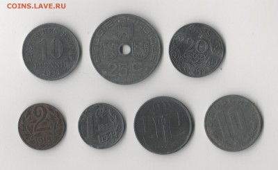 Цинковые монеты 20 века  до 25.01.19 22-00 по мск - цинк-1