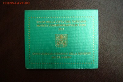 2 евро 2013 Ватикан - 22-01-19 - 23-10 мск - P2020081.JPG