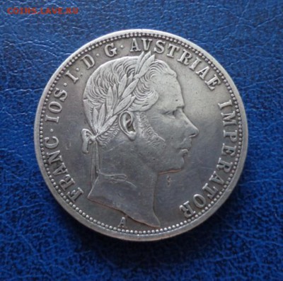 Австрия 1 флорин 1860  до 22.01 - DSC00374.JPG