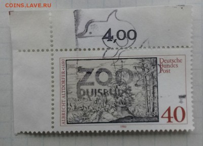 Марка Германия (надпеч. дельфины) - 3filPMX1VOU