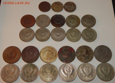 Ранние Советы 10,15,20 коп. 1931-62гг.,25 шт.,до 22:30 20.01 - 10-15-20-1931-62 25 ШТУК -8.JPG