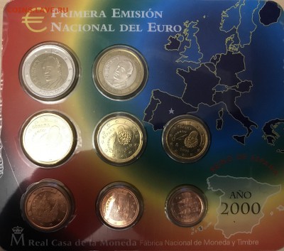 Набор монет евро Испания 2000 UNC до 21.00 21.01.2019 - 252AD5CA-1FBE-459A-8E26-368957E5670F