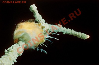 Обломки шаттла 