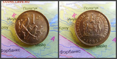ЮАР 1 цент, 1983 - 4