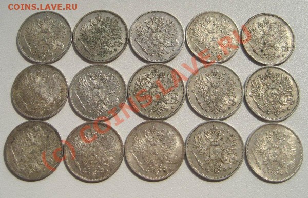 25 пенни Русс.Финн -лот 15 шт -до 24.04 - 25п_2