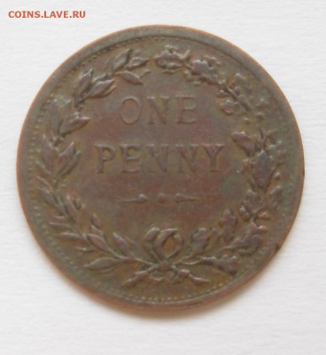 Иностранные жетоны, платежные токены, медальки на опознание - Penny01a.JPG