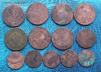 3 копейки -7шт,2 копейки-1шт,1 копейка-5шт.1870-1908гг. - IMG_3360.JPG