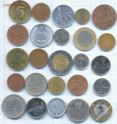 50 монет разных, до 26.01.2019 г. 22.00 по Москве - Изображение 001