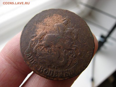 2 копейки 1763 ММ. Перечекан с "барабанов". До 24.01.2019 - 4 - копия.JPG
