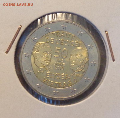 ГЕРМАНИЯ - 2 евро 2013 Елисейский договор до 27.01, 22.00 - Германия 2 е 2013 Елисейский договор(3)_1.JPG