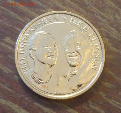 ДАНИЯ - 20 крон Золотая свадьба до 27.01, 22.00 - Дания 20 кр Серебряная свадьба_2