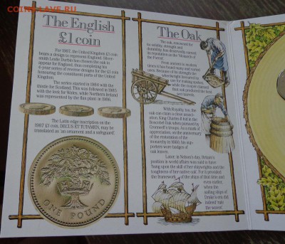 АНГЛИЯ - ДУБ годовой набор 1987 г. буклет до 27.01, 22.00 - Англия набор 1987 дубок буклет_3