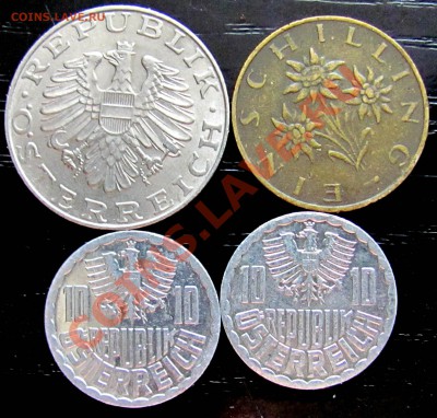 A27 Подборка Австрия 4 шт. 10.06 в 21°° - A27 Austria 4 pcs_2