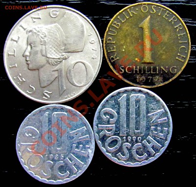 A27 Подборка Австрия 4 шт. 10.06 в 21°° - A27 Austria 4 pcs_1
