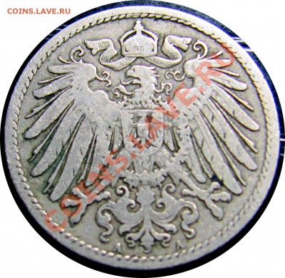 A31 Германия 10 пфеннигов 1900A до 10.06 в 21°° - A31 10 1900A_2