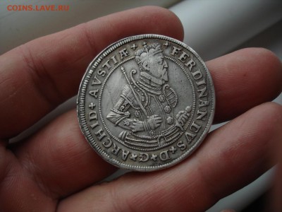 СРЕДНЕВЕКОВЫЙ ТАЛЕР, ХАБСБУРГ 1564 - 1595 На подлинность...? - DSC00005.JPG