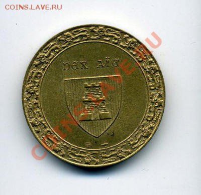 Французские современные туристические жетоны - Caen%20R