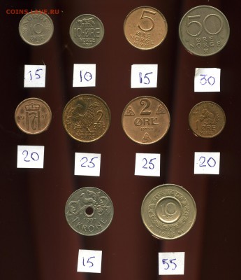 Дания.Норвегия.Швеция.Разные номиналы.  до 27.1.  22.00 мск - img151