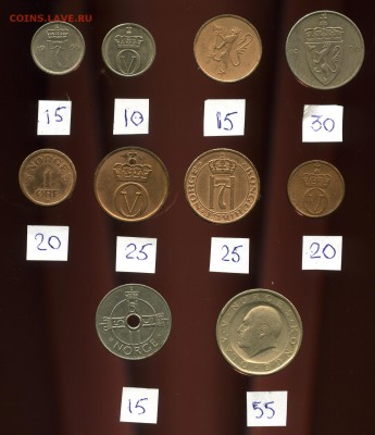 Дания.Норвегия.Швеция.Разные номиналы.  до 27.1.  22.00 мск - img152