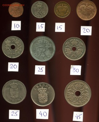 Дания.Норвегия.Швеция.Разные номиналы.  до 27.1.  22.00 мск - img153