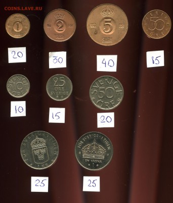 Дания.Норвегия.Швеция.Разные номиналы.  до 27.1.  22.00 мск - img155