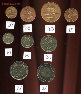 Дания.Норвегия.Швеция.Разные номиналы.  до 27.1.  22.00 мск - img156