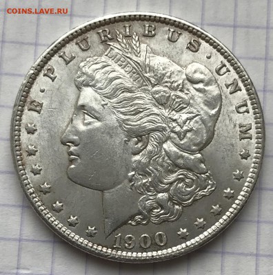 1 доллар, 1900 год. США - ECB6AD0E-FE60-4D6C-9560-E0C28C78AE30