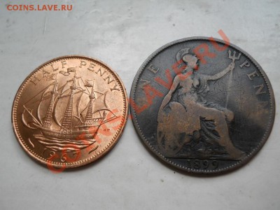 ВЕЛИКОБРИТАНИЯ 9 старых монет. До 7 июня 22-00 Мск - DSCN2203.JPG