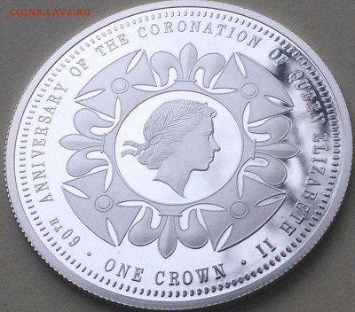 Набор 4*1 крона 2013 Тристан да Кунья 60 лет Коронации до 28 - IMG_E9306.JPG