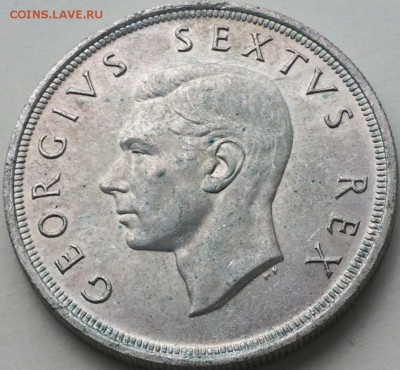 5 шиллингов 1952 Юж Африка Георг 6 Парусник до 26.01.2019 - IMG_E9313.JPG