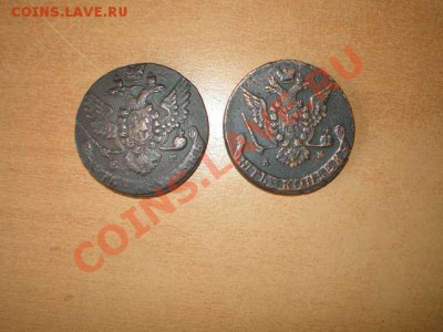 Пятаки 1777 г. и 1788 г. ем. - пятак ек. 3 [Разрешение рабочего стола]_thumb