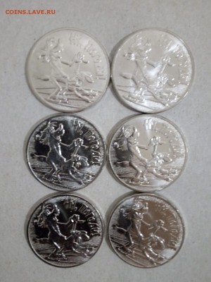 25 рублей Ну погоди. 6 штук. UNC - IMG-20190122-WA0016