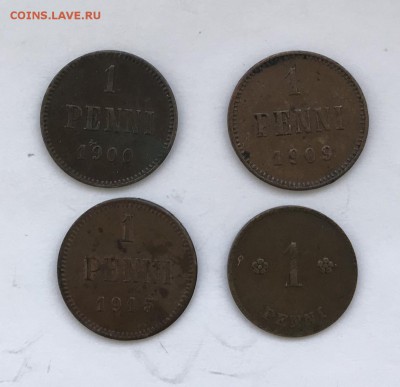 1 пенни 1900, 1909, 1915 гг До 28.01.2019 22.00 по МСК - D9C4D07F-6518-462E-A8B0-A250AAD0BC36