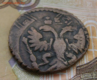 Полушка 1731г. яркий перечекан с крестовой копейки. - DSC04989.JPG
