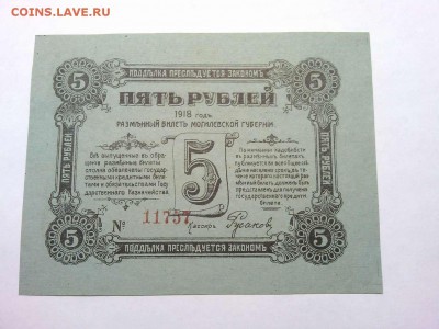 5 рублей, Могилев, 1918г., до 26.01.19г. - IMG_20190123_183914_thumb