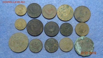 Монеты на чистку 15шт разные от 1к.до20к.1929-51гг  27.01.19 - 15м р (2).JPG