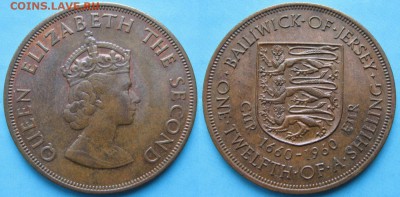 12 шиллинга 1960 до 30-01-19 в 22:00 - 6 19 Джерси 1-12 шиллинга 1960    151-1