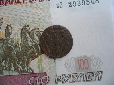 Полушка 1731 года, до 29.01.19 в 22.00 по мск - SAM_3652.JPG