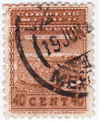 Мексика 40 cent 1934-1937 г. до30.01.19 г. в 23.00 - 005