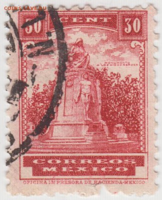 Мексика 30 cent 1934-1940 г. до 30.01.19 г. в 23.00 - 008