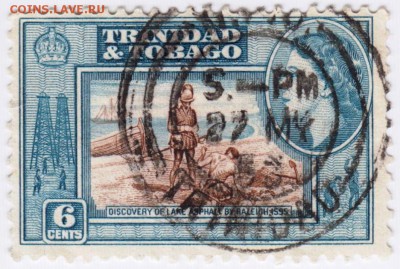 Тринидад и Табаго 6 cent 1946-1953 г. до 30.01.19 г. в 23.00 - 009