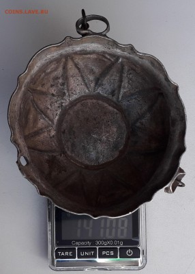 Лампада серебро РИ до 29-01-2019 до 22-00 по Москве - Л 4