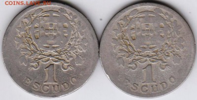 Португалия 1 эскудо 1927, 1928 г. до 24.00 31.01.19 г. - 015
